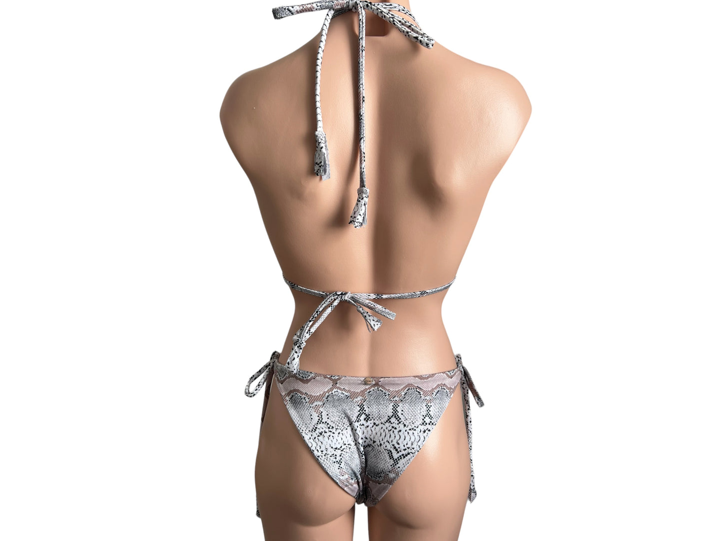 Animal print swimsuit cheeky bikini