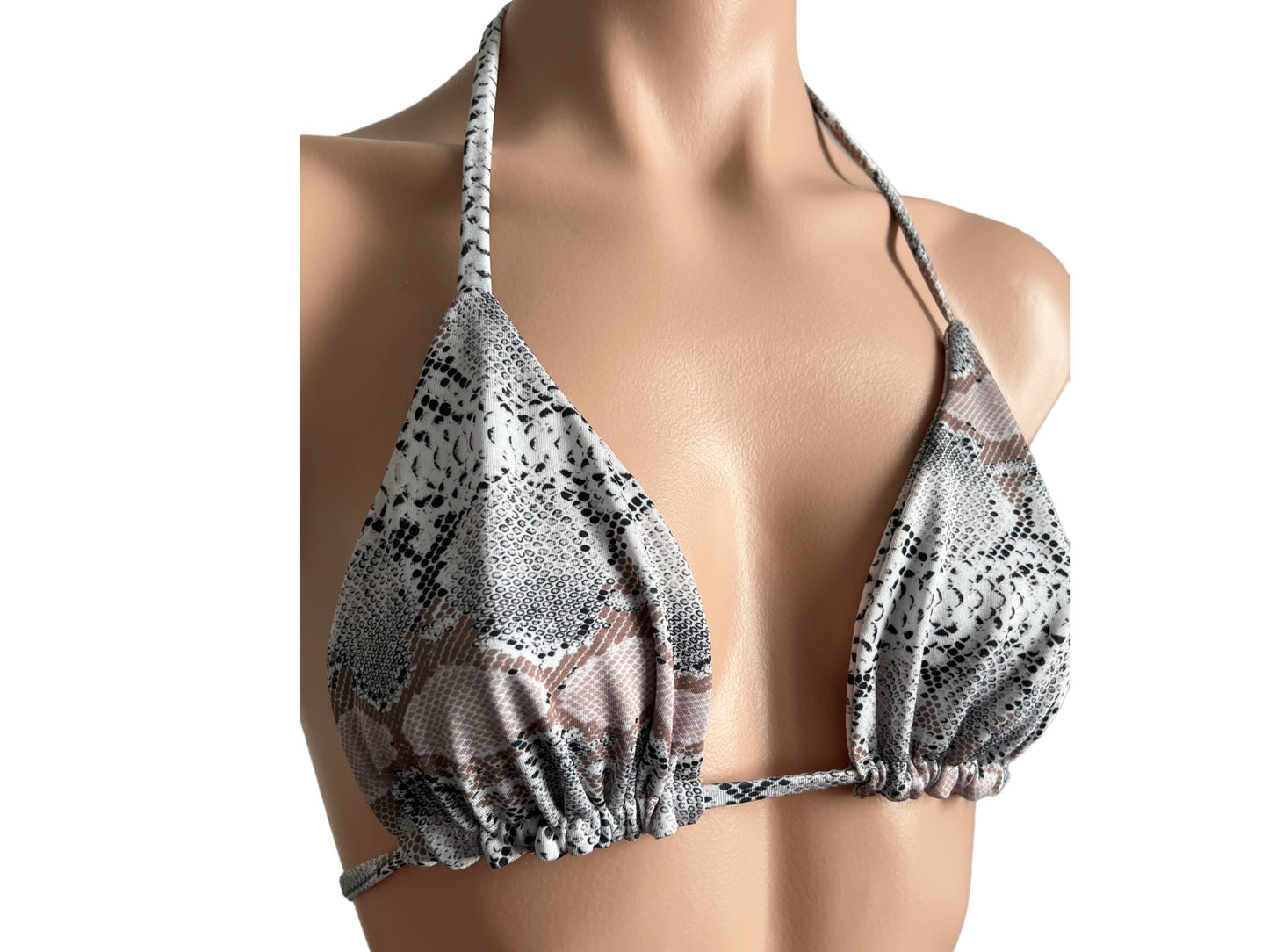 Animal print swimsuit cheeky bikini