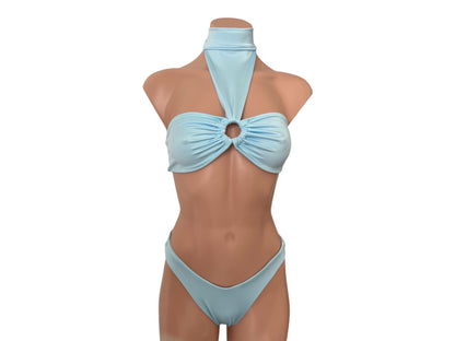 Custom swimsuit baby blue exclusive and elegant