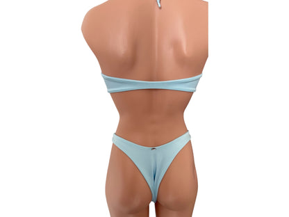 Custom swimsuit baby blue exclusive and elegant