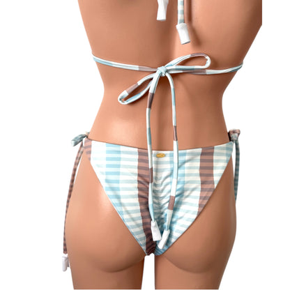 Swimwear trendy set triangle top and cheeky bikini Medium size