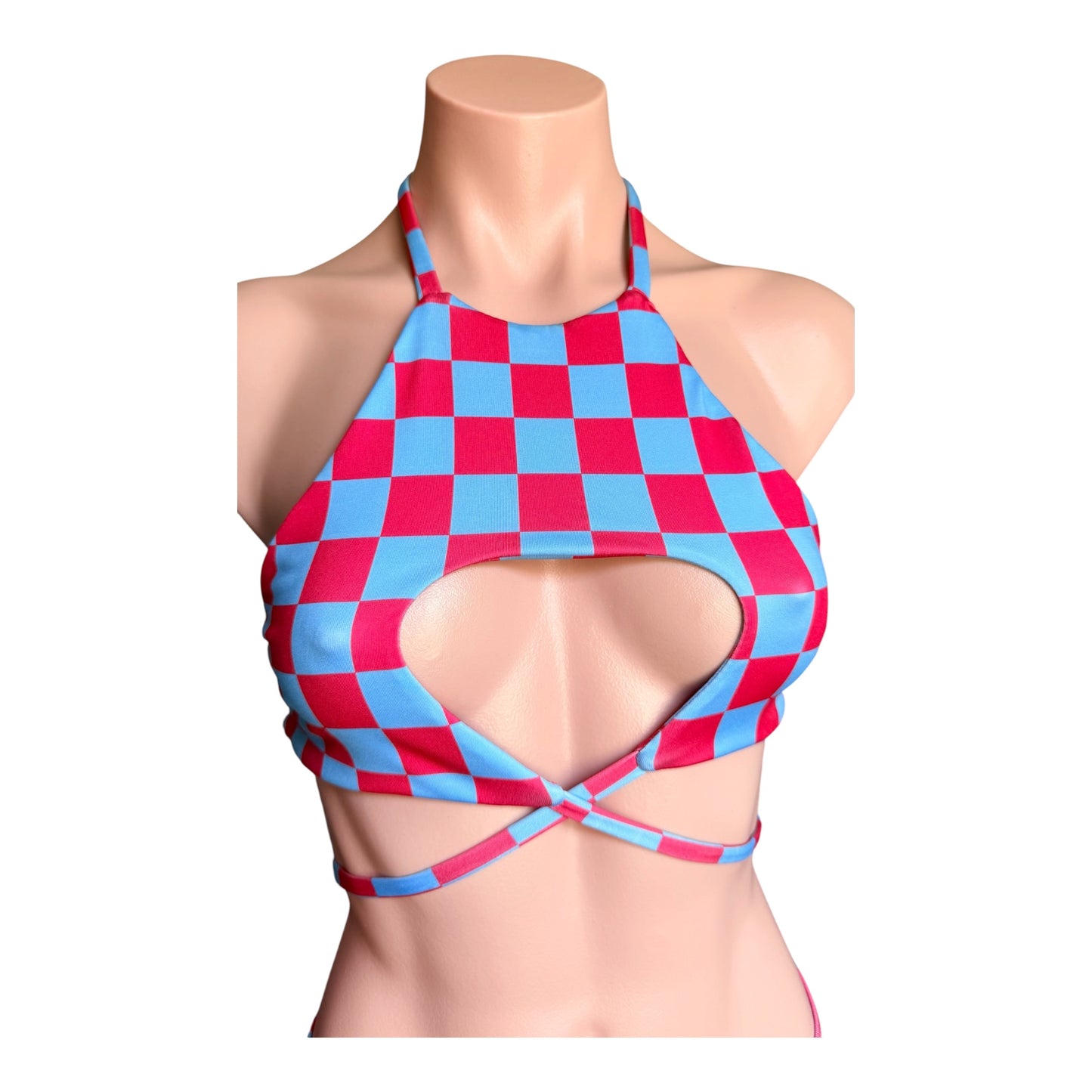 Swimwear fashion set top and bottom cheeky bikini