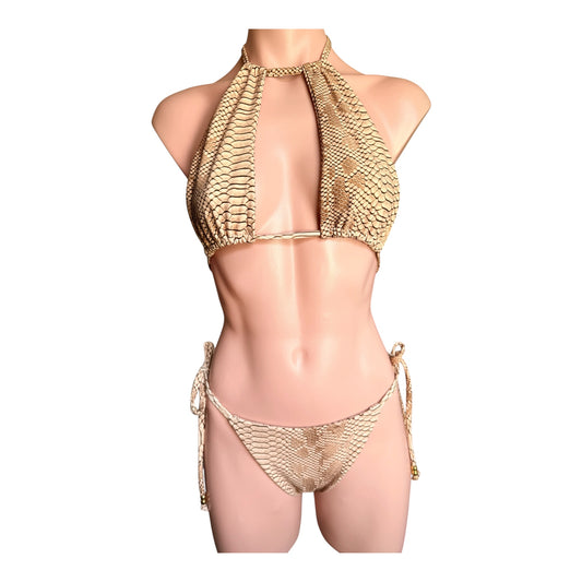 Animal print Swimsuit set elegant