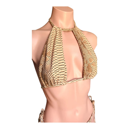 Animal print Swimsuit set elegant