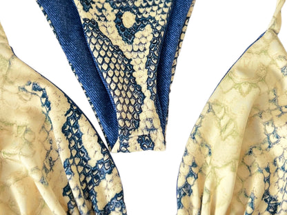 Swimwear Fashion animal print Reversible set triangle top Large size/ cheeky bikini bottom