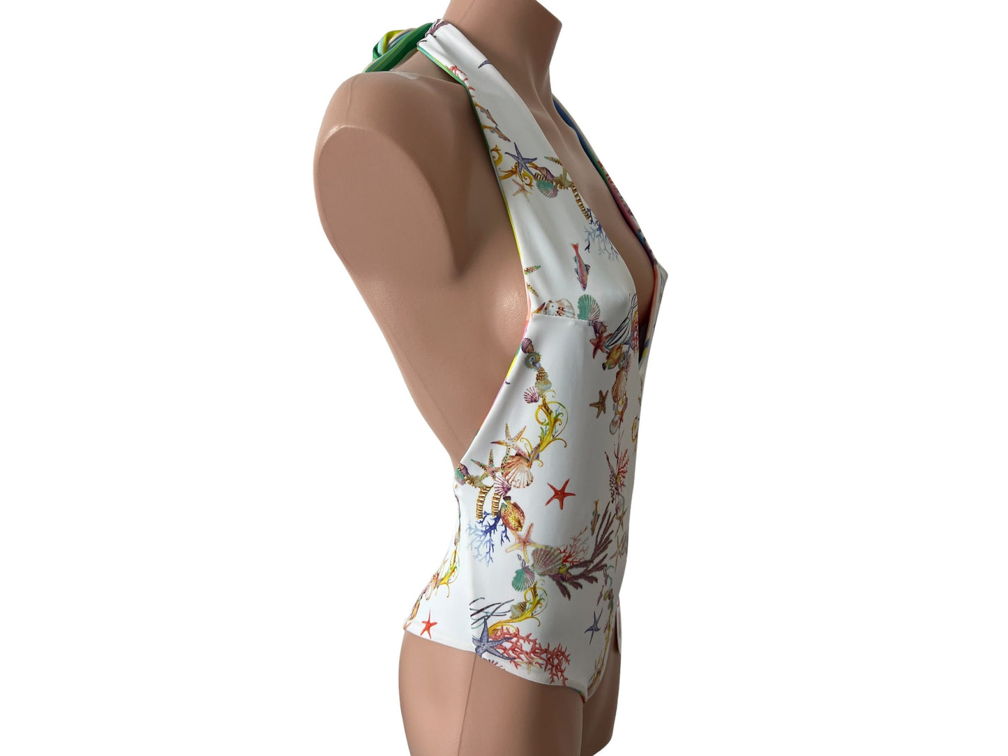 One piece Swimsuit Candy collection /Reversible swimwear / cheeky swimsuit bottom / Colorful one piece /