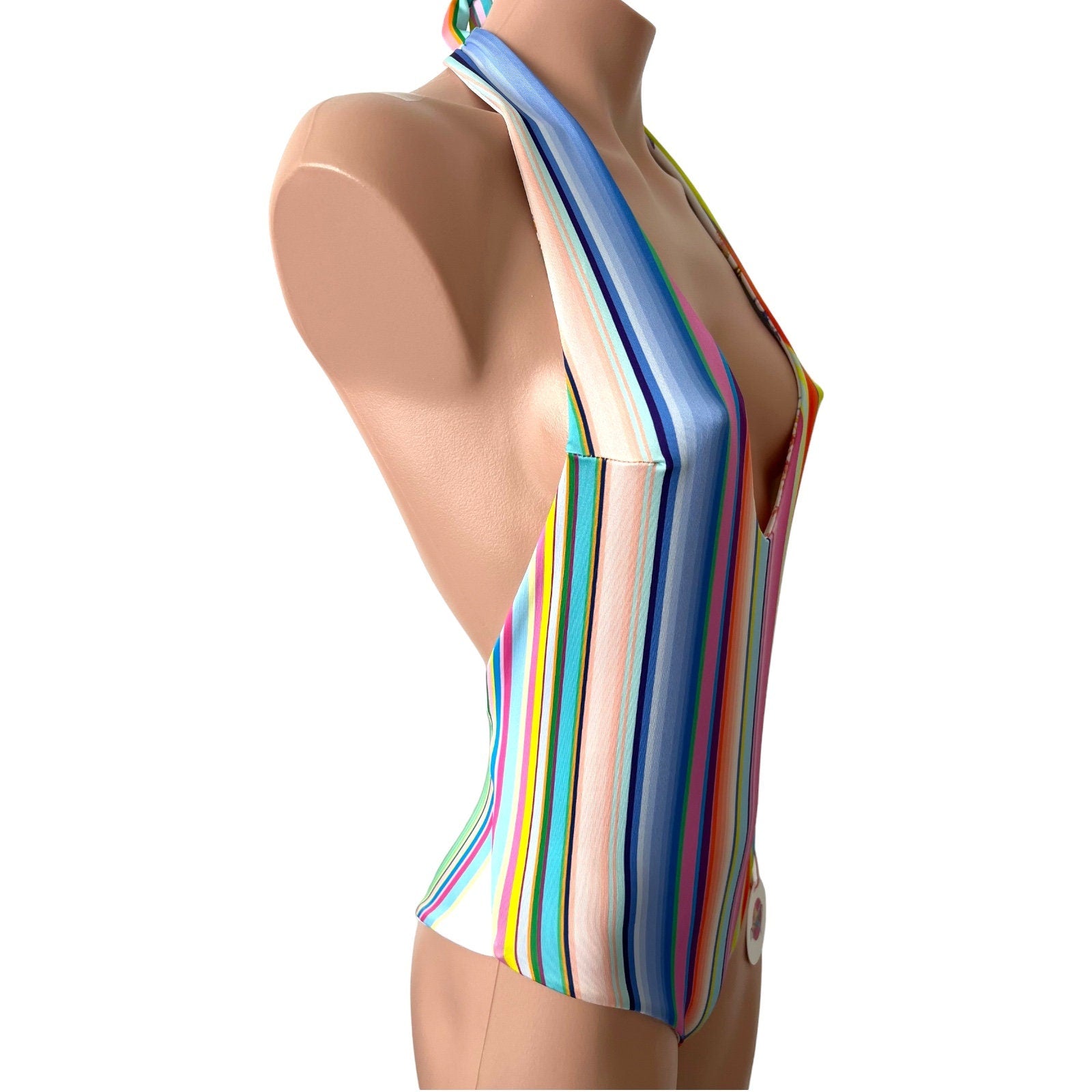 One piece Swimsuit Candy collection /Reversible swimwear / cheeky swimsuit bottom / Colorful one piece /
