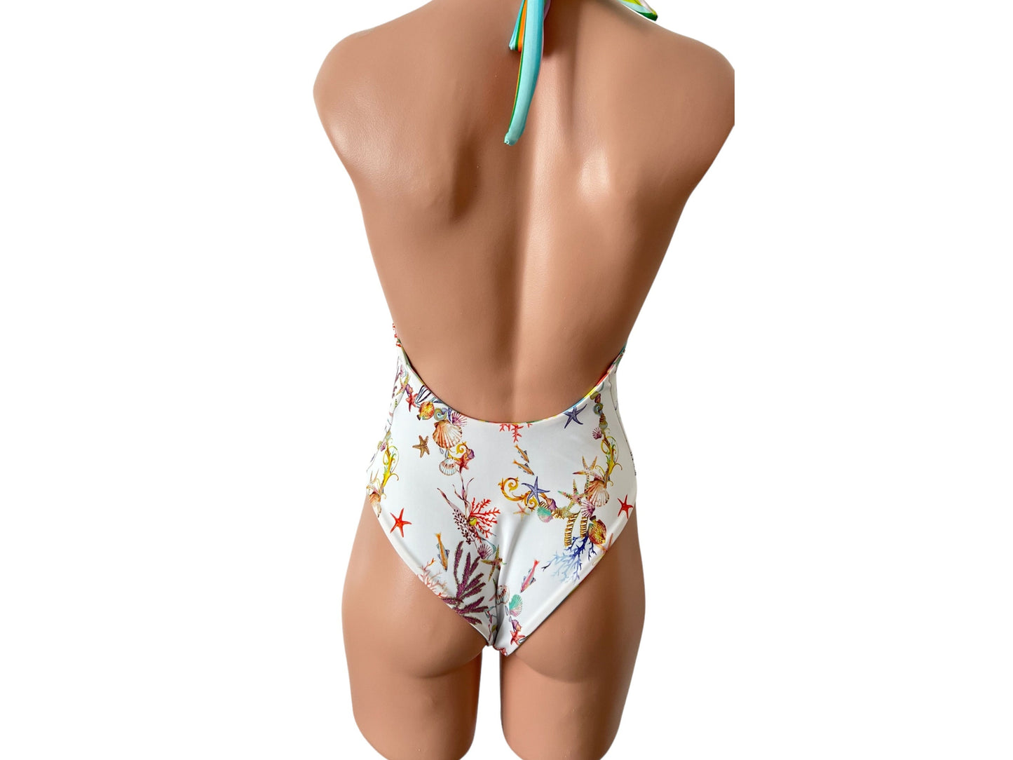 One piece Swimsuit Candy collection /Reversible swimwear / cheeky swimsuit bottom / Colorful one piece /
