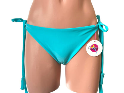 Swimwear bottom cheeky Medium size blue bikini