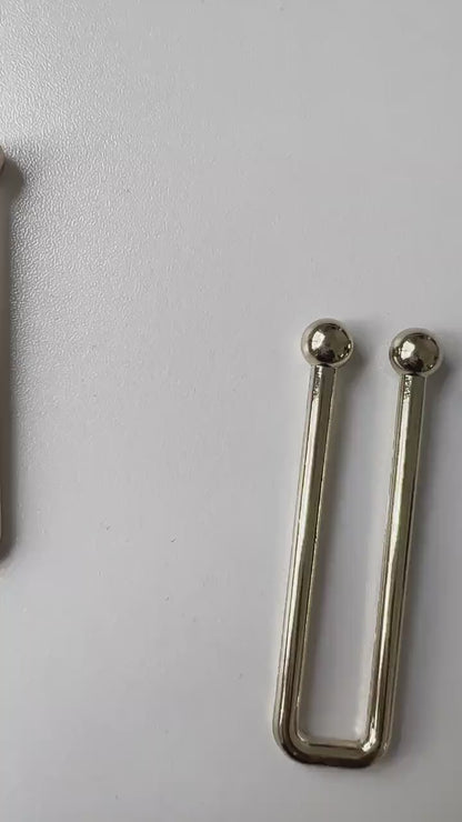 Connectors for bikini / Swimwear accessories in V metal / accessory swimsuits / swimwear connector gold color / accessories swimwear